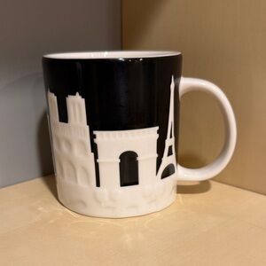 Starbucks Collector Series Paris Cityscape Coffee Mug 16 oz.2011
